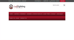 Desktop Screenshot of nidalighting.com